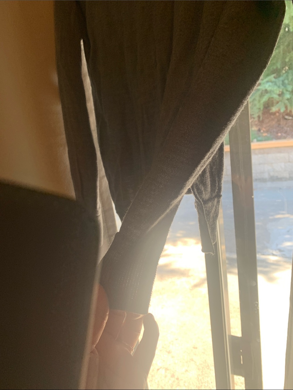 Banana Republic Charcoal 100% merino wool Sweater - Picture 6 of 8